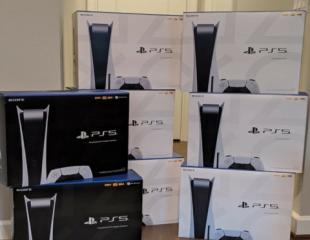 New Sony Playstation 5 Console with Extra DualSense Wireless Controller.